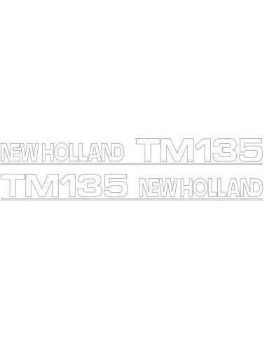 Kit Pegatinas - Ford / New Holland TM135
