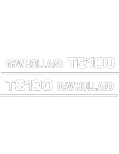 Kit Pegatinas - Ford / New Holland TS100