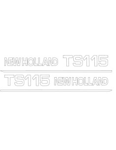 Kit Pegatinas - Ford / New Holland TS115