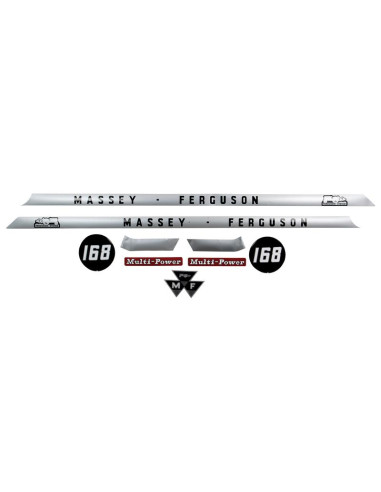 Kit Pegatinas - Massey Ferguson 168