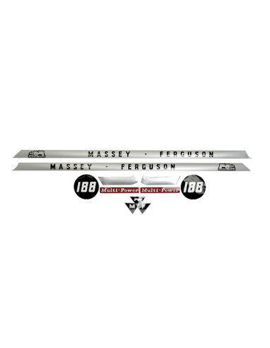 Kit Pegatinas - Massey Ferguson 188