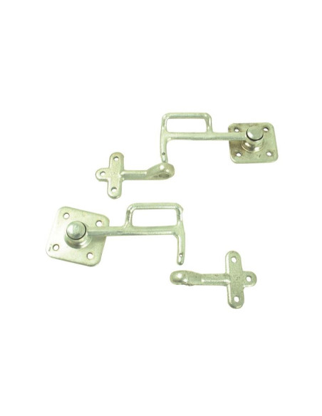 Juego Cierre Puerta Tamaño 0 2 Longitud Gancho 113mm