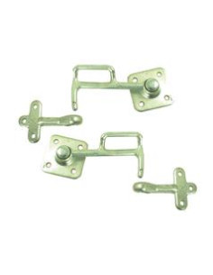 Juego Cierre Puerta Tamaño 1 2 Longitud Gancho 128mm