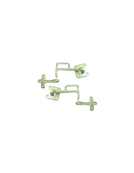 Juego Cierre Puerta Tamaño 1 2 Longitud Gancho 128mm