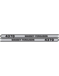 Kit Pegatinas - Massey Ferguson 4370