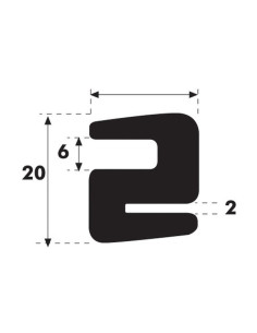 Goma Acristalamiento - Tipo