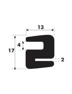 Goma Acristalamiento - Tipo