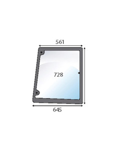 Cristal Lateral Dcha.