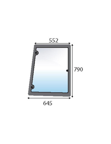 Cristal Lateral Dcha.