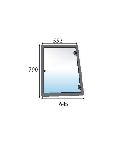 Cristal Lateral Izda.