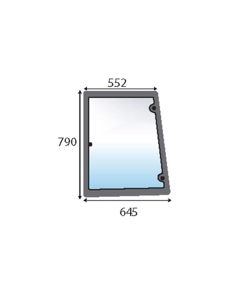 Cristal Lateral Izda.