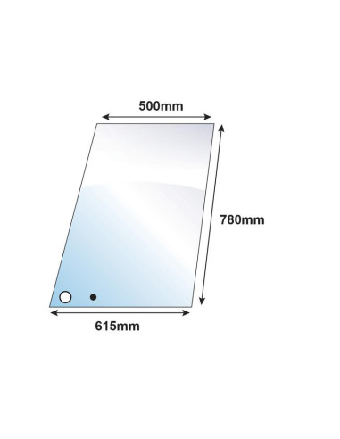 Cristal puerta Dcha/Izda