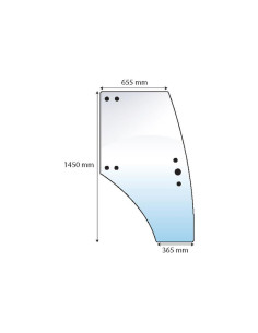 Cristal puerta Dcho. 2