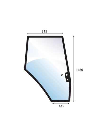 Cristal puerta Dcho.