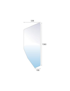 Cristal puerta Dcho. 2