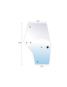 Cristal puerta Dcho. 2