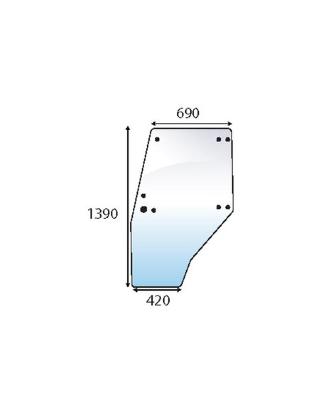 Cristal puerta Izdo.