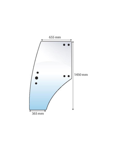 Cristal puerta Izdo.