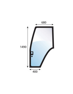 Cristal puerta Izdo.