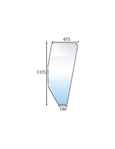 Cristal puerta Izdo. 2