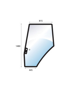 Cristal puerta Izdo. 2
