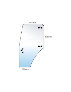 Cristal puerta Izdo. 2