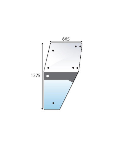 Cristal puerta Izdo.