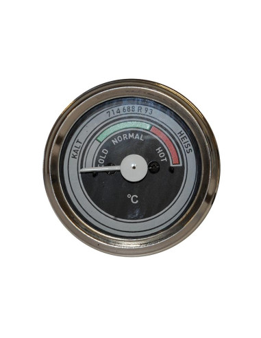 Indicador de temperatura del agua, Rango de...