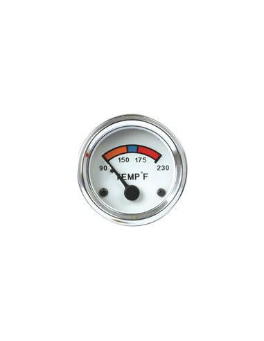 Indicador de temperatura del agua, Rango de temperatura