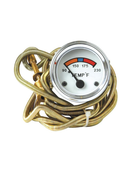 Indicador de temperatura del agua, Rango de temperatura