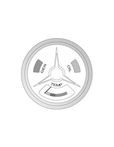 Indicador de temperatura del agua, Rango de...