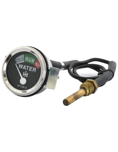 Indicador de temperatura del agua, Rango de...