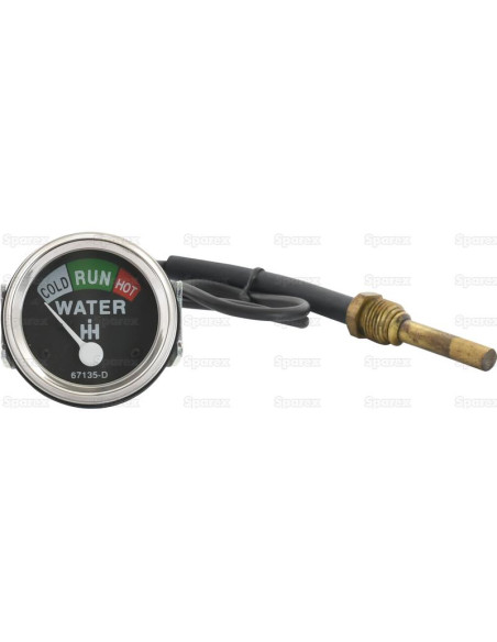 Indicador de temperatura del agua, Rango de temperatura