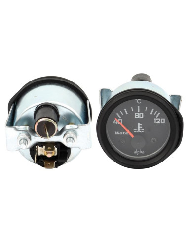 Indicador de temperatura del agua, Rango de...