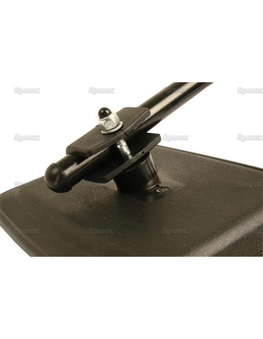 Brazo Espejo - ajustable (380 - 530mm) Dcho.