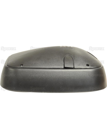 Espejo Retrovisor - Rectangular, Convexo - Calefactado, 305 x 215mm, Acoplamiento Universal