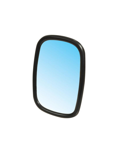 Espejo Retrovisor - Rectangular, Convexo, 178 x 127mm, Acoplamiento Universal