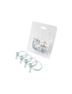 Abrazadera Doble Capa, Ø33-37mm. 4 pzas. Blister.