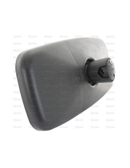 Espejo Retrovisor - Rectangular, Operada manualmente Twin Mirror, 384 x 184mm, Acoplamiento Universal