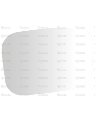 Repuesto Espejo Cristal - Rectangular, (Convexo - Calefactado), 309 x 249mm