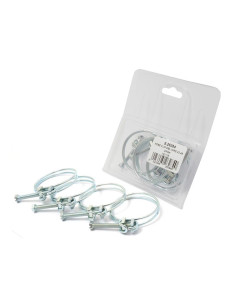 Abrazadera Doble Capa, Ø44-49mm. 4 pzas. Blister. 2