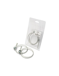 Abrazadera Doble Capa, Ø64-72mm. 2 pzas. Blister. 2