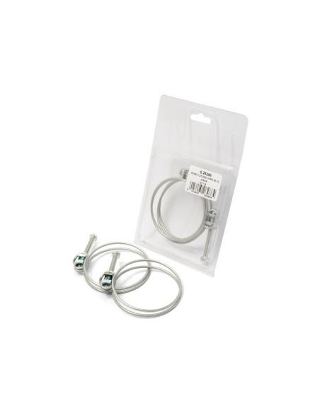 Abrazadera Doble Capa, Ø64-72mm. 2 pzas. Blister.