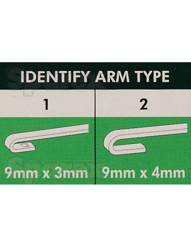 Escobilla Limpiaparabrisas - 18'' (450mm)
