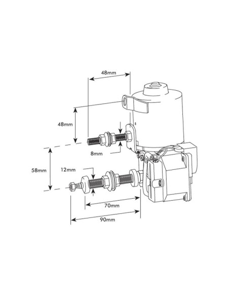 Motor Limpiaparabrisas 12V