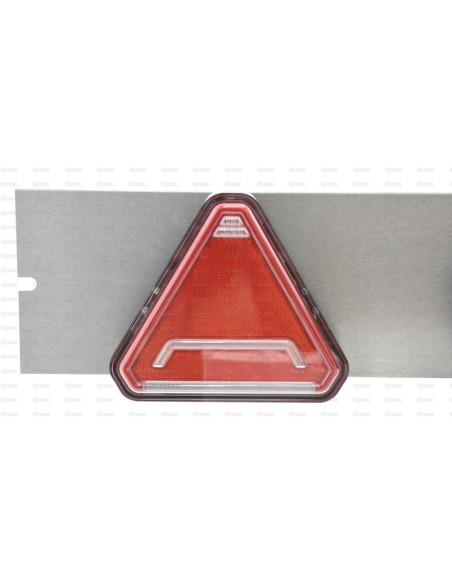 LED Panel Alumbrado Remolque, Función: 6, Freno/Trasera/Intermitente/Niebla/ Matrícula/reflector, 12V