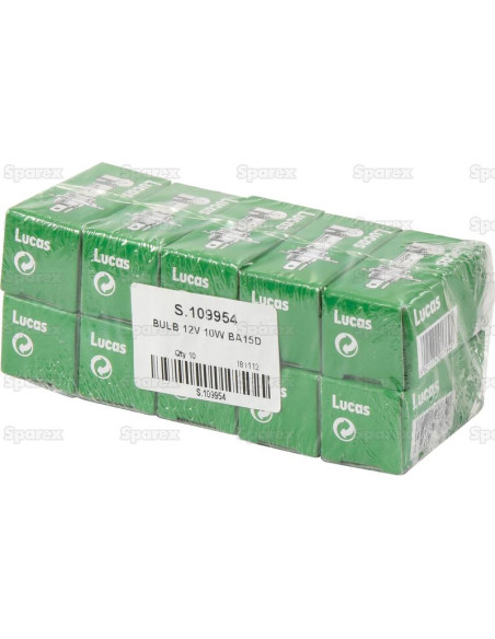 Bombilla (Filamento), 12V, 10W, BA15d