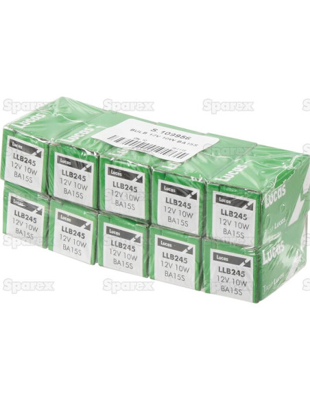 Bombilla (Filamento), 12V, 10W, BA15s