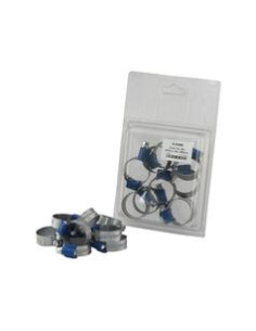 Clip de manguera, Ø mín.19mm, Máx. Ø25mm, 10 pzas. Blister.