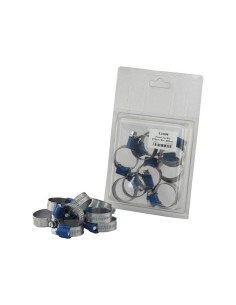 Clip de manguera, Ø mín.19mm, Máx. Ø25mm, 10 pzas. Blister. 2